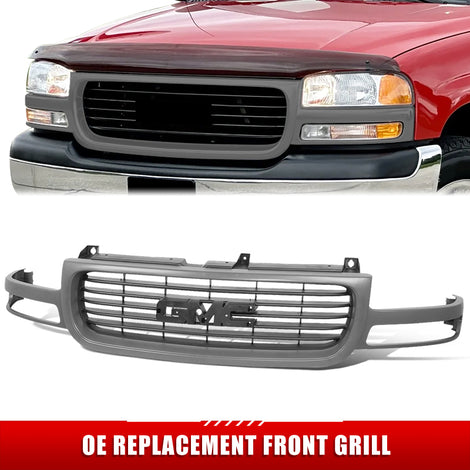 Horizontal Slats Front Grille <br>00-06 GMC Sierra, Yukon XL 1500