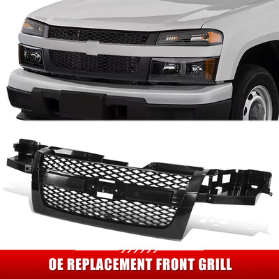 Factory Style Front Bumper Grille <br>04-12 Chevy Colorado