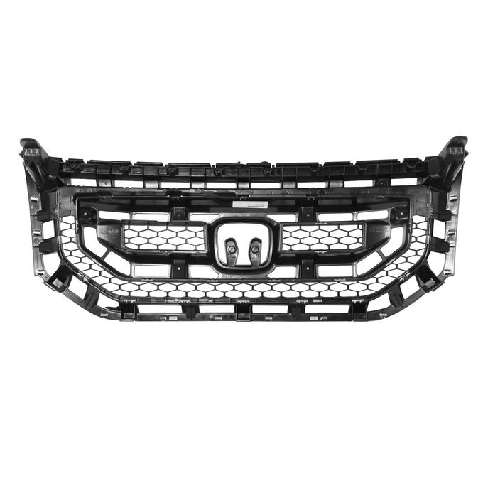 Factory Style Front Bumper Grille <br>09-11 Honda Pilot, EX, EX-L, LX, Touring