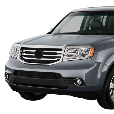 Factory Style Front Bumper Grille <BR>12-15 Honda Pilot