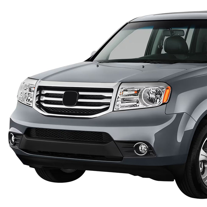 Factory Style Front Bumper Grille <BR>12-15 Honda Pilot