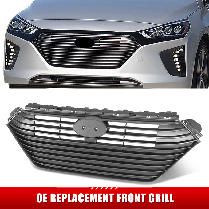 Factory Style Front Bumper Grille <br>17-19 Hyundai Ioniq