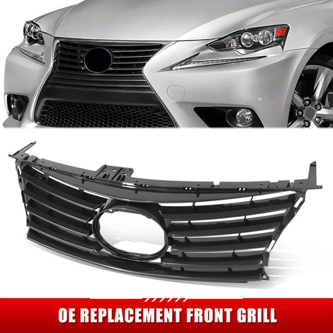 Factory Style Front Bumper Grill <br>14-16 Lexus IS200T IS250