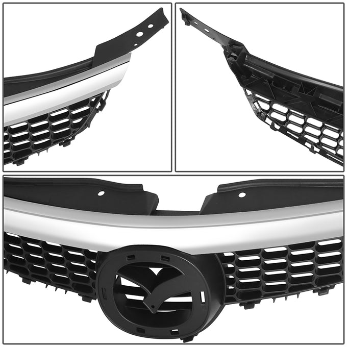 Factory Style Front Bumper Grille <br>07-09 Mazda CX-9