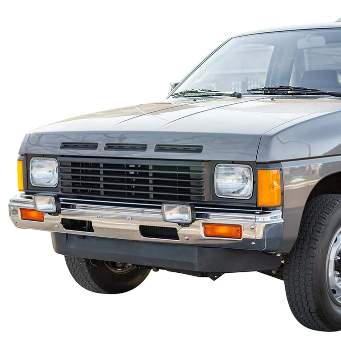 Factory Style Front Bumper Grille <BR>86-89 Nissan D21
