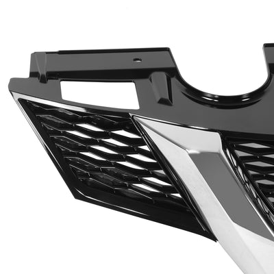 Factory Style Front Bumper Grille <br>14-15 Nissan Rogue