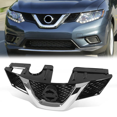 Factory Style Front Bumper Grille <br>14-15 Nissan Rogue