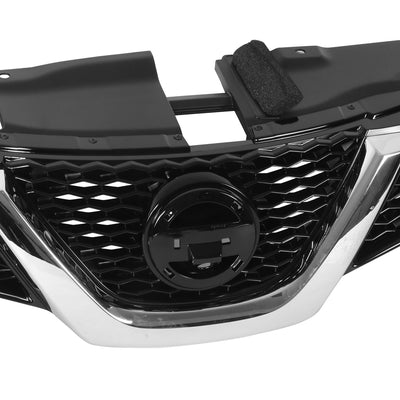 Factory Style Front Bumper Grille <br>2017 Nissan Qashqai, Rogue Sport