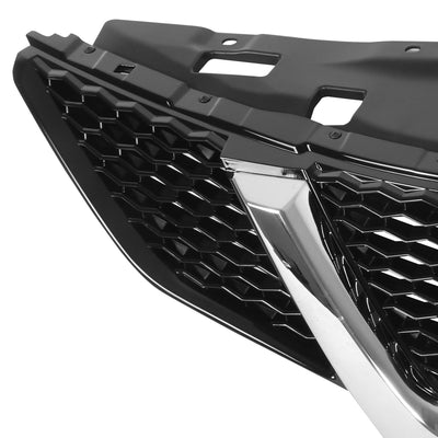 Factory Style Front Bumper Grille <br>2017 Nissan Qashqai, Rogue Sport