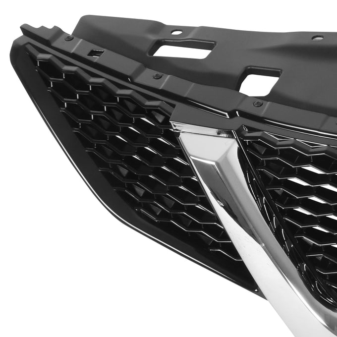 Factory Style Front Bumper Grille <br>2017 Nissan Qashqai, Rogue Sport