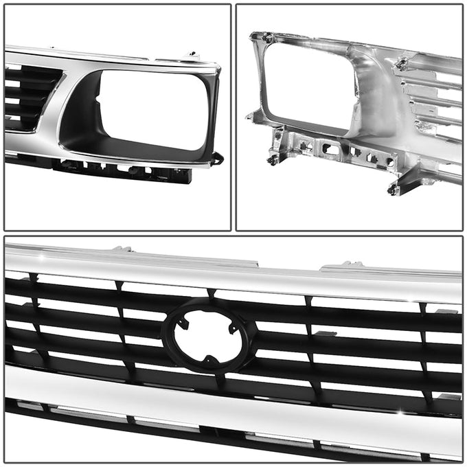 Factory Style Front Grille <br>95-97 Toyota Tacoma
