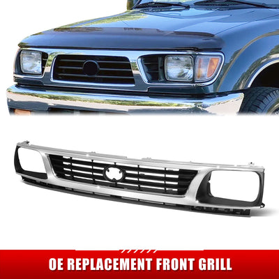 Factory Style Front Grille <br>95-97 Toyota Tacoma