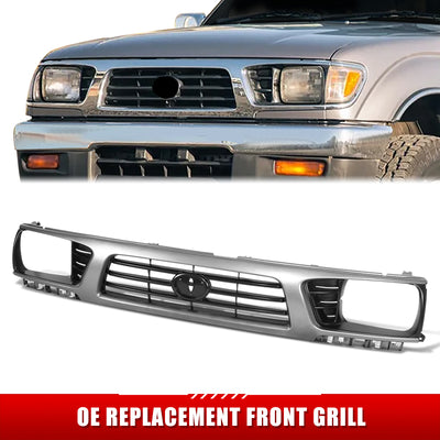 Factory Style Front Bumper Grille <br>95-97 Toyota Tacoma 4WD