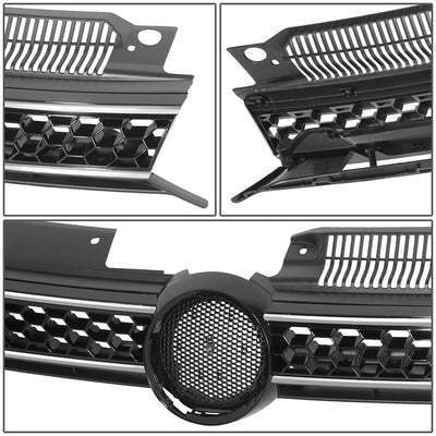Factory Style Front Bumper Grille <br>10-14 Volkswagen GTI