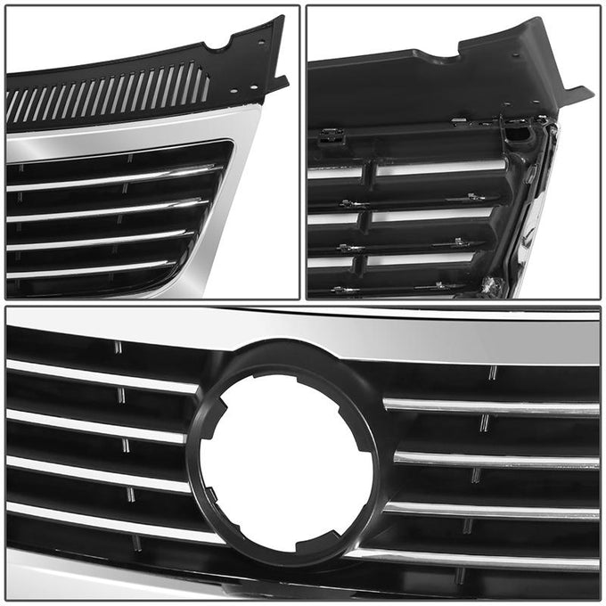 Factory Style Front Bumper Grille <br> 06-10 Volkswagen Passat