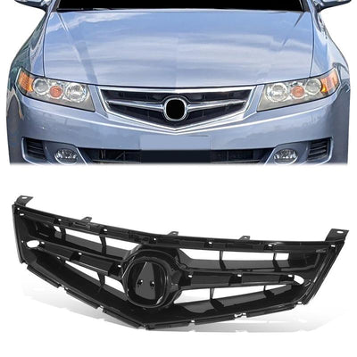 Replacement Front Upper Grille <br> 06-08 Acura TSX