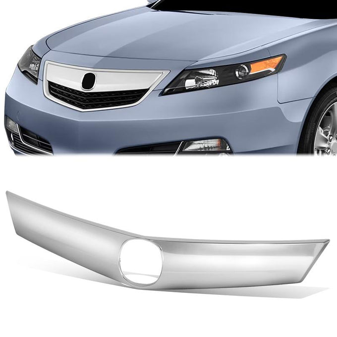 Replacement Front Upper Grille <br> 12-14 Acura TL