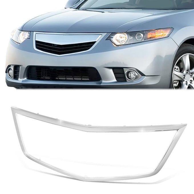 Replacement Front Grille Surround Shell <br> 11-14 Acura TSX