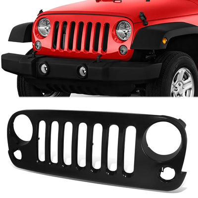 Factory Style Front Grille <br> 07-18 Jeep Wrangler (JK)