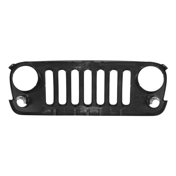 Factory Style Front Grille <br> 07-18 Jeep Wrangler (JK)
