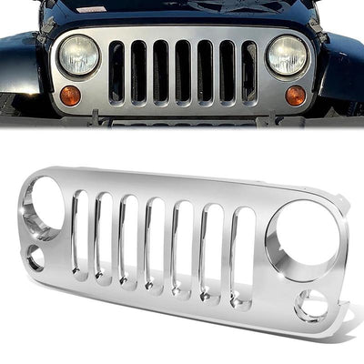 Factory Style Front Grille <br> 07-16 Jeep Wrangler
