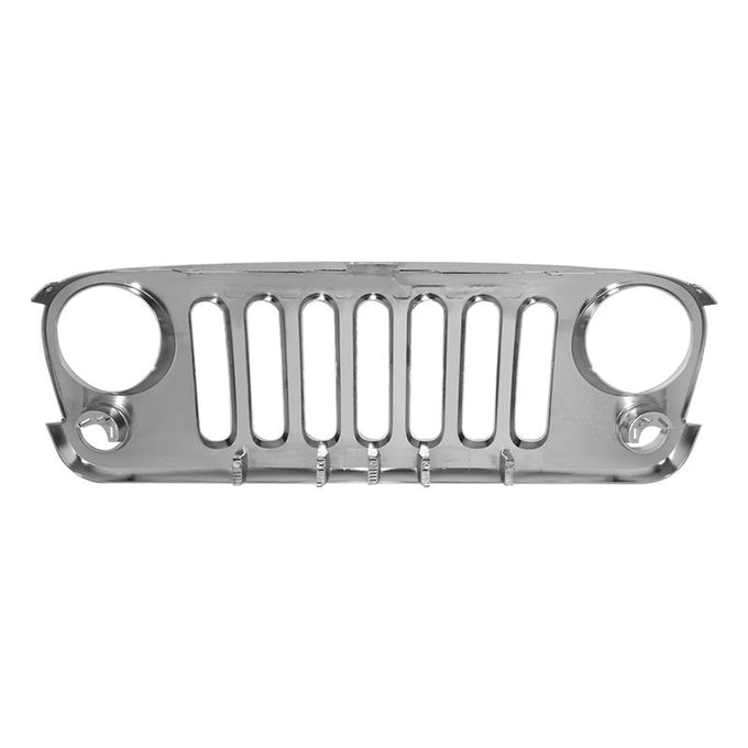 Factory Style Front Grille <br> 07-16 Jeep Wrangler
