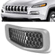 Factory Style Front Grille <br> 14-18 Jeep Wrangler