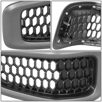 Factory Style Front Grille <br> 14-18 Jeep Wrangler