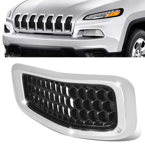 Factory Style Front Grille <br> 14-18 Jeep Wrangler