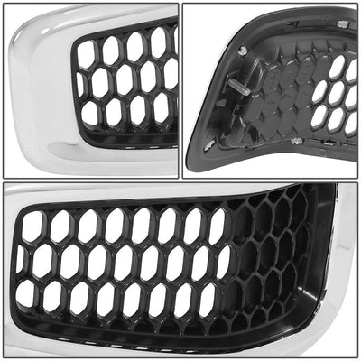 Factory Style Front Grille <br> 14-18 Jeep Wrangler