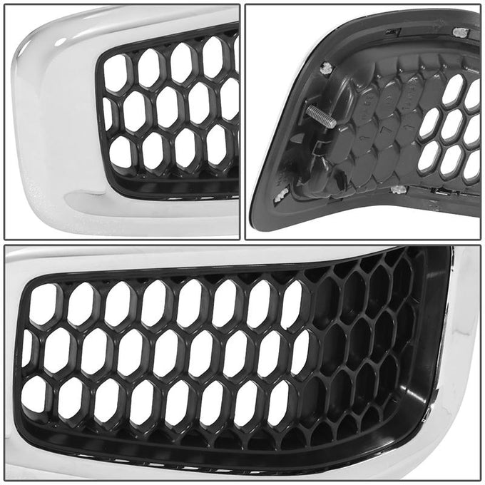 Factory Style Front Grille <br> 14-18 Jeep Wrangler