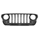 Factory Style Front Grille <br> 18-24 Jeep Wrangler, 20-23 Gladiator