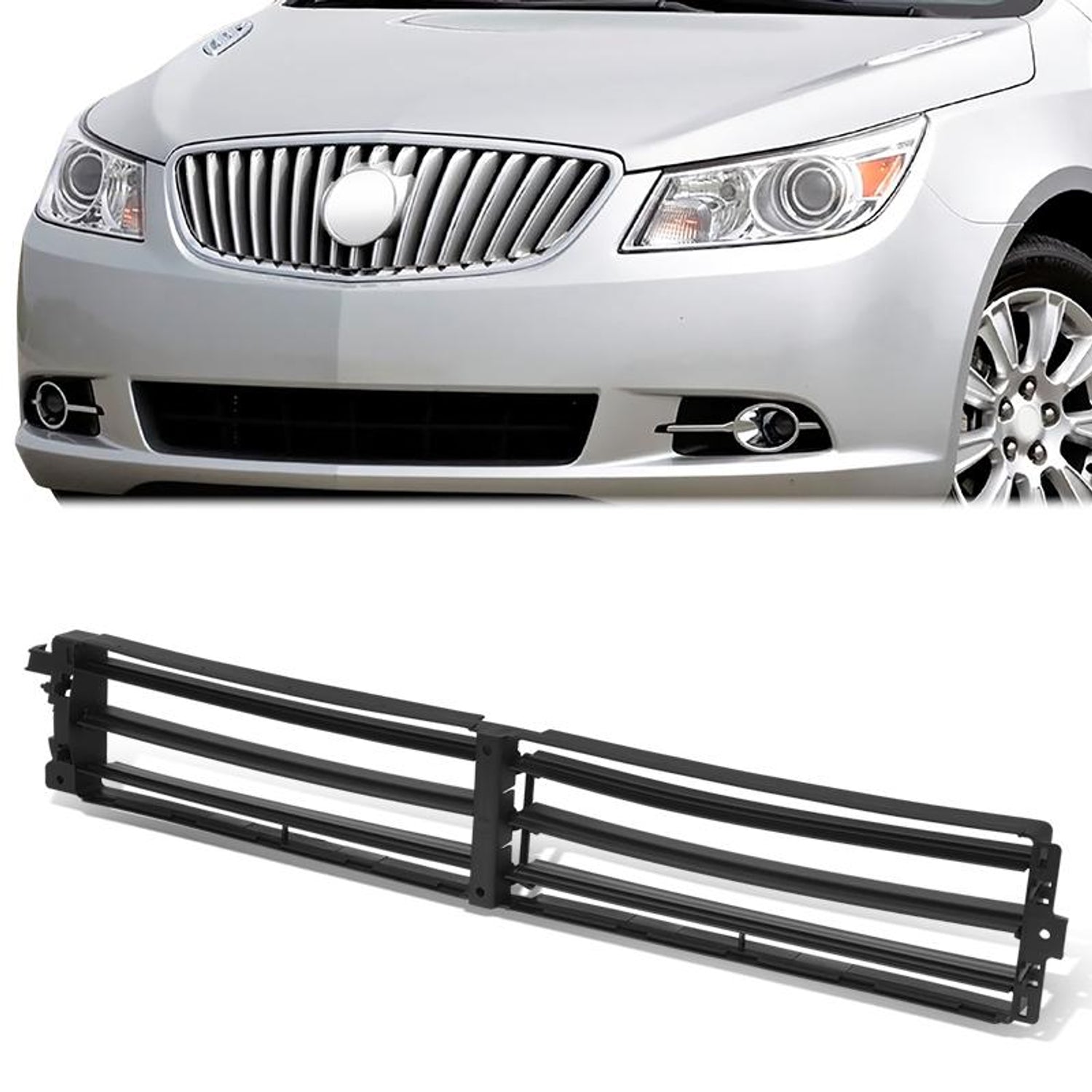 Factory Style Radiator Shutter Assembly <br>12-14 Buick Lacrosse