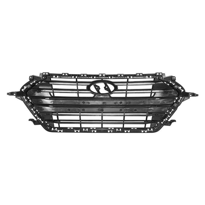 Factory Style Front Grille <br> 17-18 Hyundai Elantra