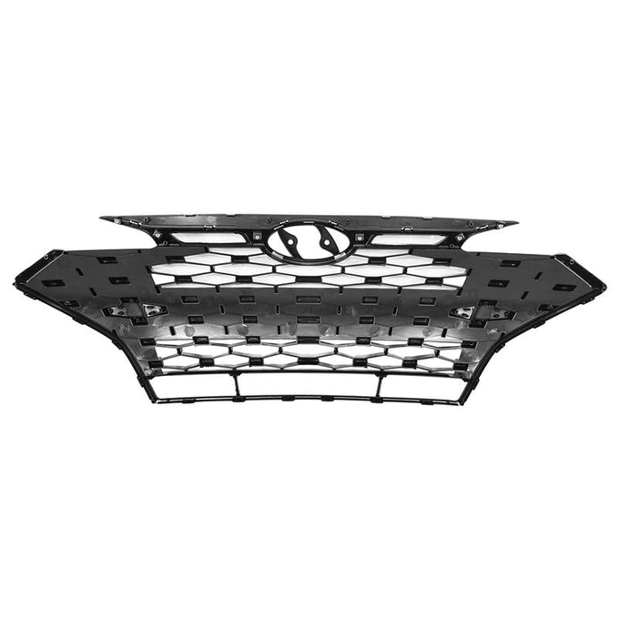 Factory Style Front Grille <br> 19-20 Hyundai Elantra Sport