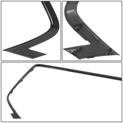 Factory Style Front Grille <br> 17-18 Hyundai Elantra Sport