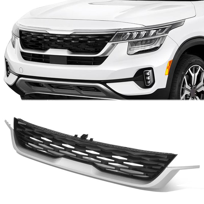 Factory Style Front Grille <br> 2021 Kia Seltos