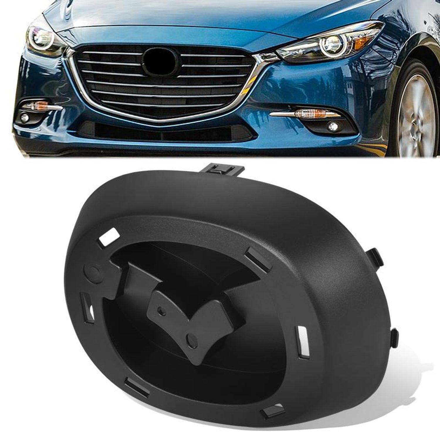 Factory Style Front Grille Emblem Bracket <br> 17-18 Mazda 3