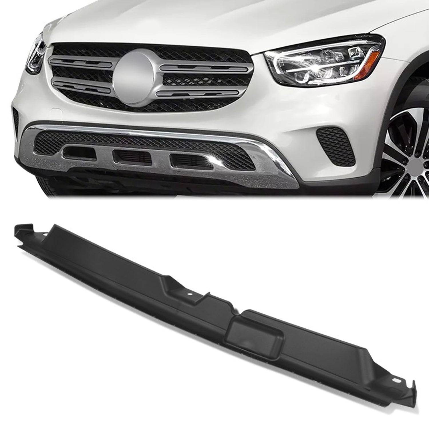 Factory Style Front Grille Valance <br> 16-22 Mercedes-Benz GLC300 GLC43 AMG 4Matic