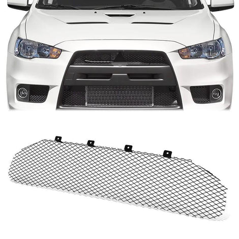 Factory Style Lower Front Grille <br>08-15 Mitsubishi Lancer Evo