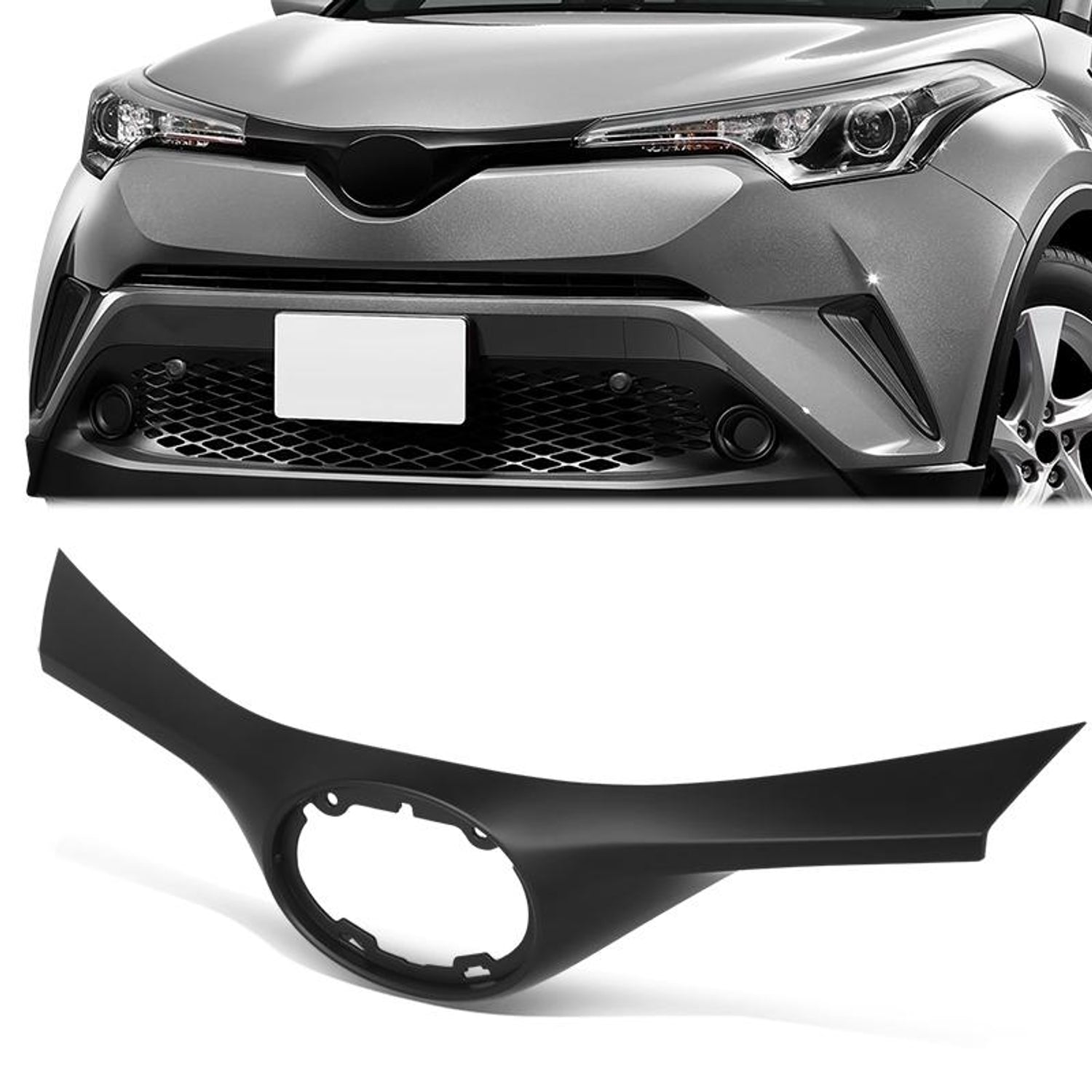 Factory Style Front Grille <br> 18-19 Toyota C-HR