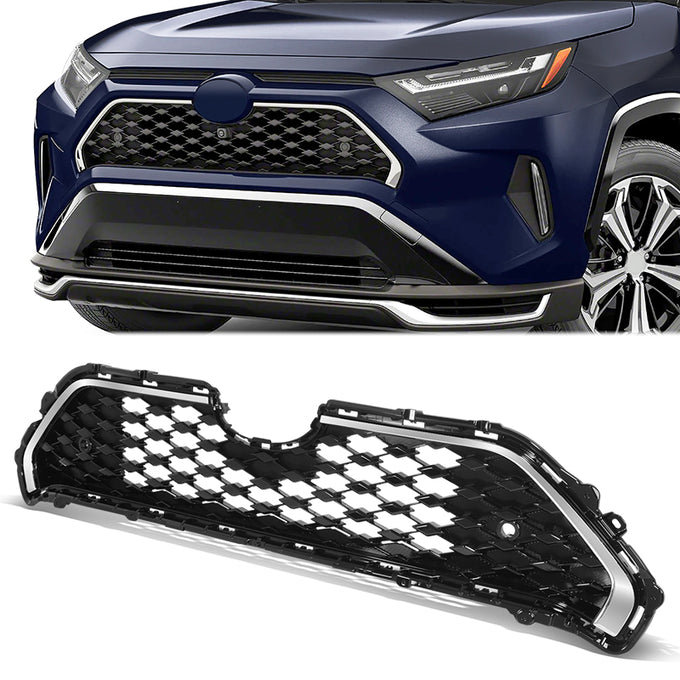 Factory Style Upper Grille <br> 21-24 Toyota Rav4 Prime