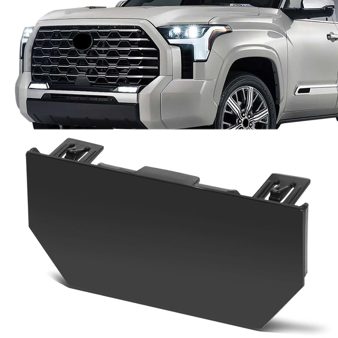 Factory Style Lower Center Grille Sensor Cover <br> 22-24 Toyota Sequoia, Tundra