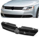 Factory Style Front Grille Assembly <br> 11-14 Volkswagen Jetta