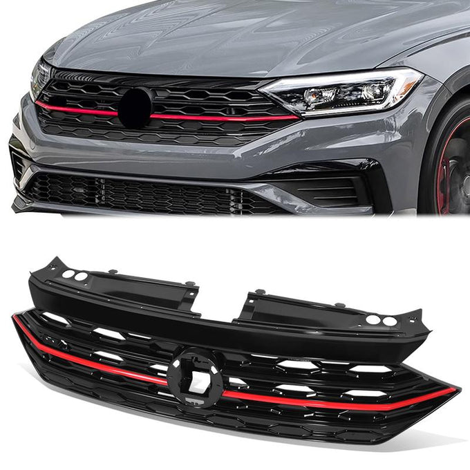 Factory Style Front Grille Assembly <br> 19-21 Volkswagen Jetta