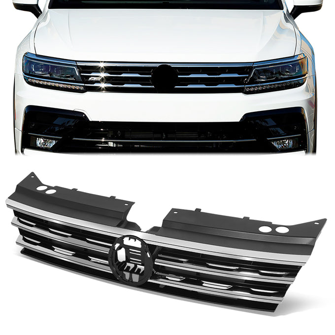 Factory Style Front Upper Grille <br> 18-19 Volkswagen Tiguan