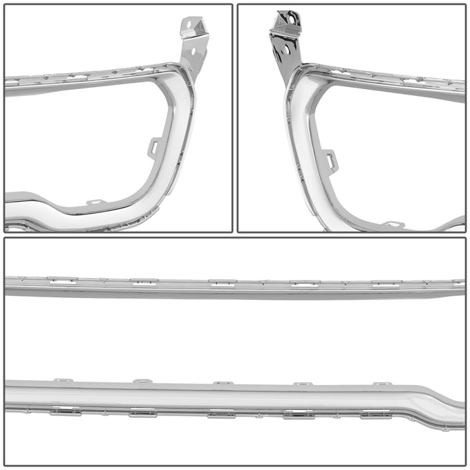 Factory Style Grill Trim Moulding <BR>14-18 Jeep Cherokee