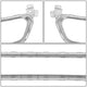 Factory Style Grill Trim Moulding <BR>14-18 Jeep Cherokee