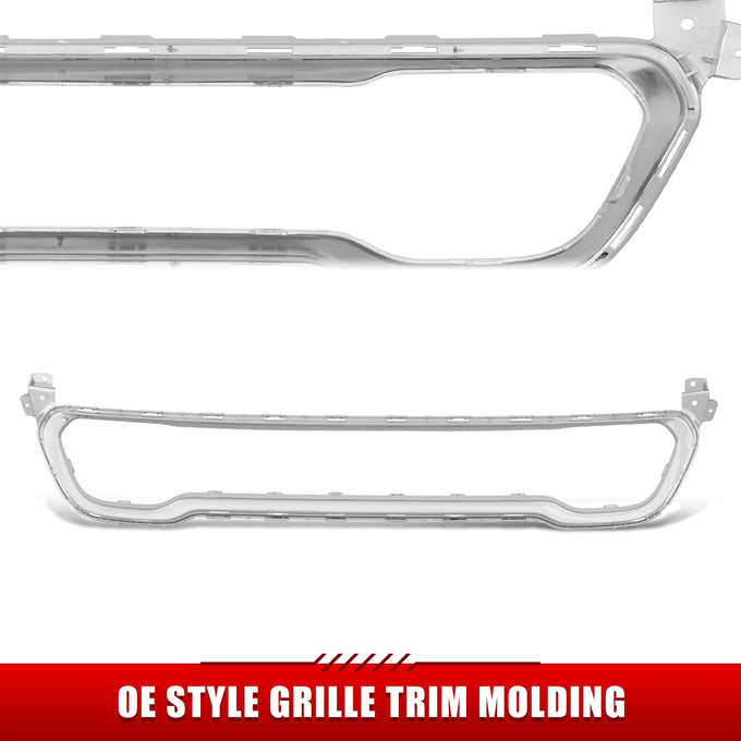 Factory Style Grill Trim Moulding <BR>14-18 Jeep Cherokee