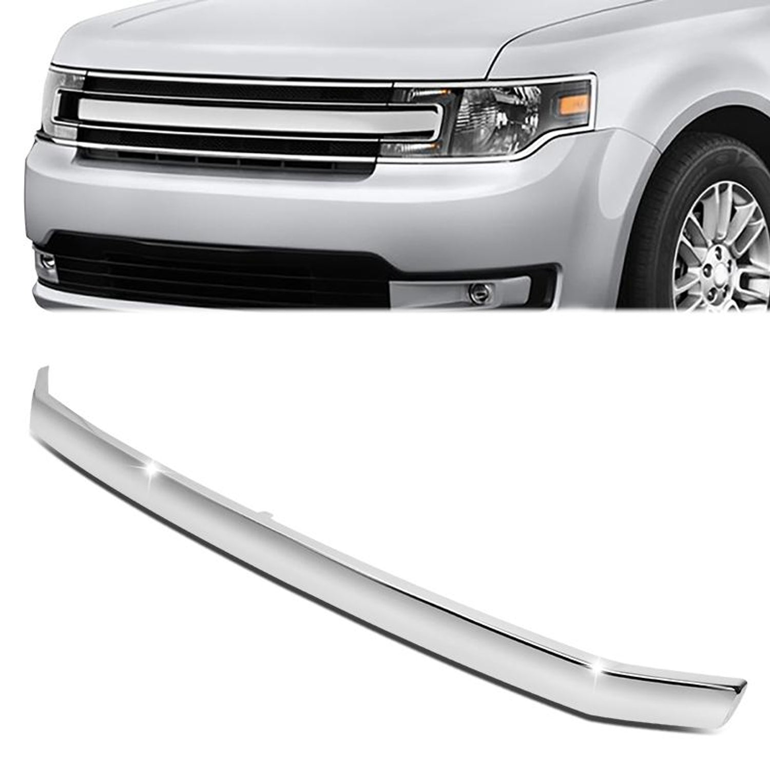 Factory Style Front Grill Trim Moulding <br> 13-19 Ford Flex